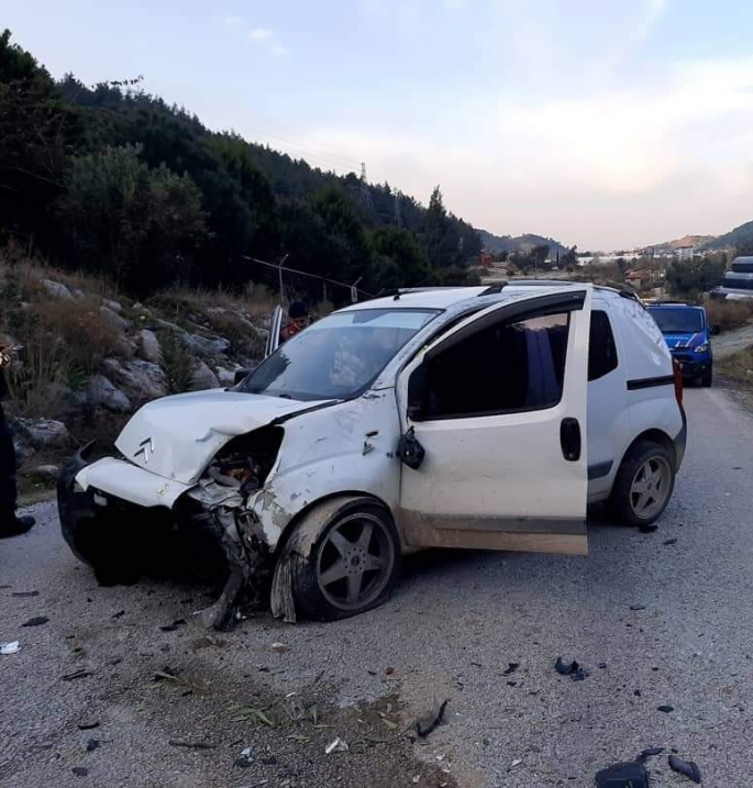 ALANYA'DA KAZA : 1 ÖLÜ