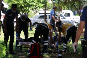 ANTALYA'DA VATANDAŞ PARKTA BAYGIN HALDE BULUNDU