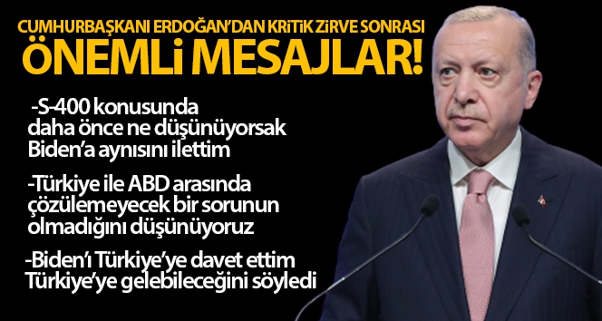 ERDOĞAN'IN NATO MESAJLARI