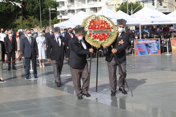 GAZİLER GÜNÜ TÖRENLE ANILDI