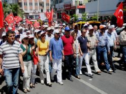 ANTALYA'DA 1 MAYIS KUTLAMALARI