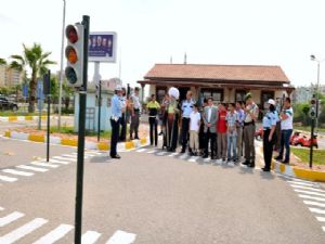 <font color=red>KEPEZ’DEN 22 BİN ÖĞRENCİYE TRAFİK DERSİ</font>