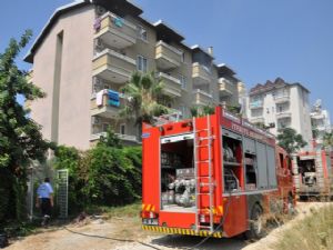 <font color=red>ALANYA'DA OTEL YANGINI PANİĞİ </font>