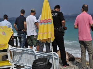 <font color=red>ANTALYA’DA SAHİLE CESET VURDU</font>