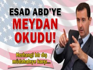 <font color=red>SURİYE'DEN AMERİKA'YA TEHDİT</font>