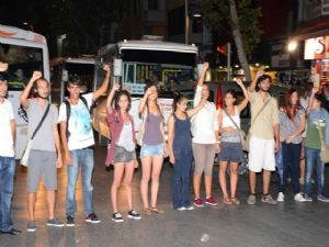 <font color=red>ANTALYA'DA 12 EYLÜL PROTESTOSU</font>