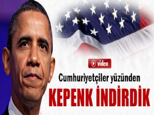 OBAMA 'HÜKÜMET KEPENK İNDİRDİ'