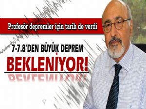 TÜRKİYE'DE 8 BÜYÜKLÜĞÜNDE DEPREM KAPIDA 