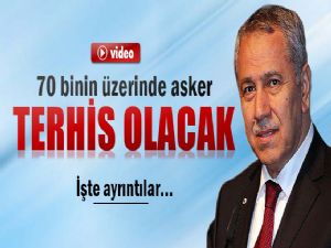 70 BİN ASKER TERHİS OLACAK