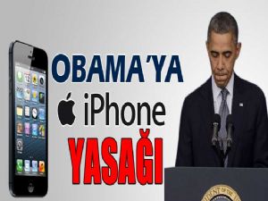 ABD BAŞKANINA IPHONE YASAK BLACKBERRY TAMAM