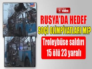 RUSYA'DA TERÖR SALDIRISI : 15 ÖLÜ 23 YARALI