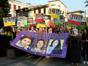 BDP ANTALYA'DA PKK İÇİN YÜRÜDÜ