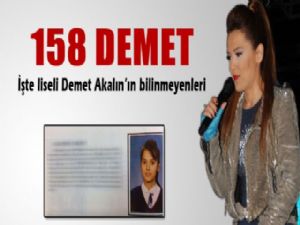 DEMET AKALIN'IN LİSE YILLARINDAN BİLİNMEYENLER