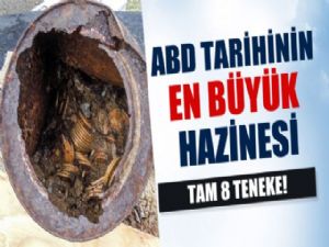 ABD'DE HAZİNE BULUNDU