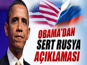 OBAMA'DAN RUSYA'YA UYARI