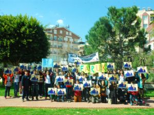 ÖĞRENCİLERDEN MOTOSİKLET PROTESTOSU