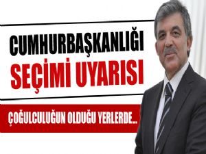 TÜRKİYE'NİN CUMHURBAŞKANLIĞI SEÇİMİ