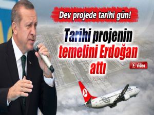 TARİHİ PROJENİN TEMELİNİ ATTI