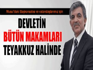 DEVLETİN BÜTÜN MAKAMLARI TEYAKKUZ HALİNDE 