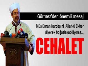 ALLAH-Ü EKBER DİYEREK ÖLDÜRÜYORSA ! BU CEHALET 