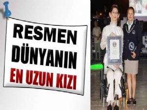 DÜNYANIN EN UZUN KIZI BİR TÜRK