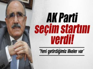 AK PARTİ START VERDİ !!!