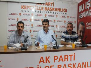 AK PARTİ MAHALLE BAŞKANLARI TOPLANTISI