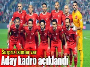 MİLLİ TAKIM KADROSU 