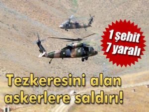 ASKER'E HAİN SALDIRI 