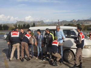 ANTALYA JANDARMA SUÇLULARA GÖZ AÇTIRMADI