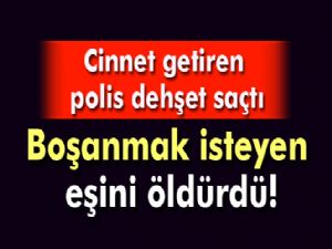 ANTALYA'DA POLİS CİNNETİ 