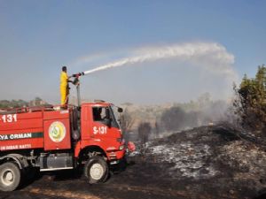 ANTALYA'DA YANGIN