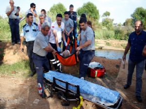 ANTALYA'DA SULAMA KANALINDA CESED BULUNDU