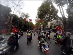 MOTOSİKLETÇİLER DOKUMA'DA BULUŞUYOR