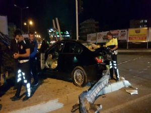 ANTALYA MANAVGAT'TA KAZA : 1 YARALI