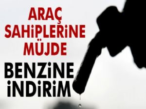 BENZİNE İNDİRİM