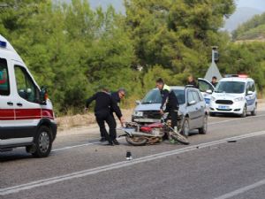 ANTALYA'DA KAZA : 1 YARALI