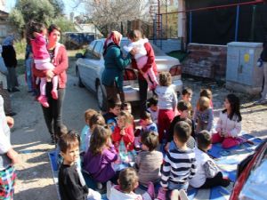 ANTALYA'DA KREŞ'TE YANGIN