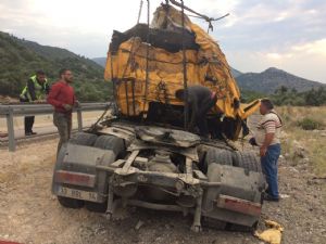 ANTALYA'DA KAZA : 1 ÖLÜ