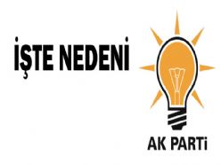 AK PARTİ GRUP TOPLANTISI İPTAL EDİLDİ