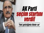 AK PARTİ START VERDİ !!!
