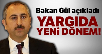 YARGIDA YENİ DÖNEM